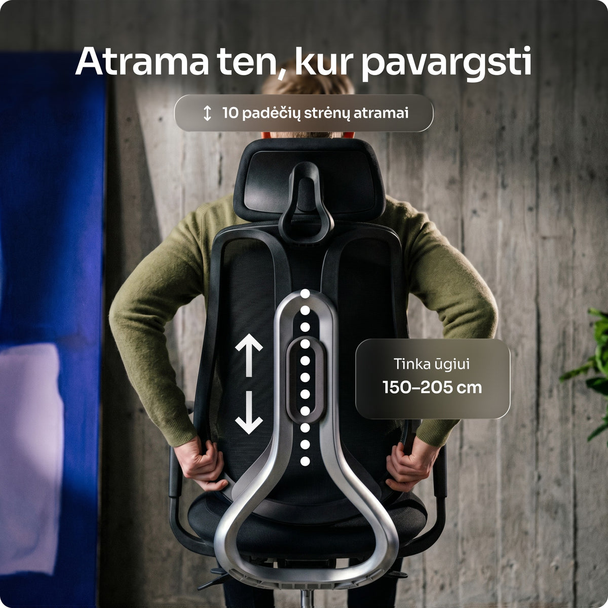 Ergonominė kėdė OmniSit Pro