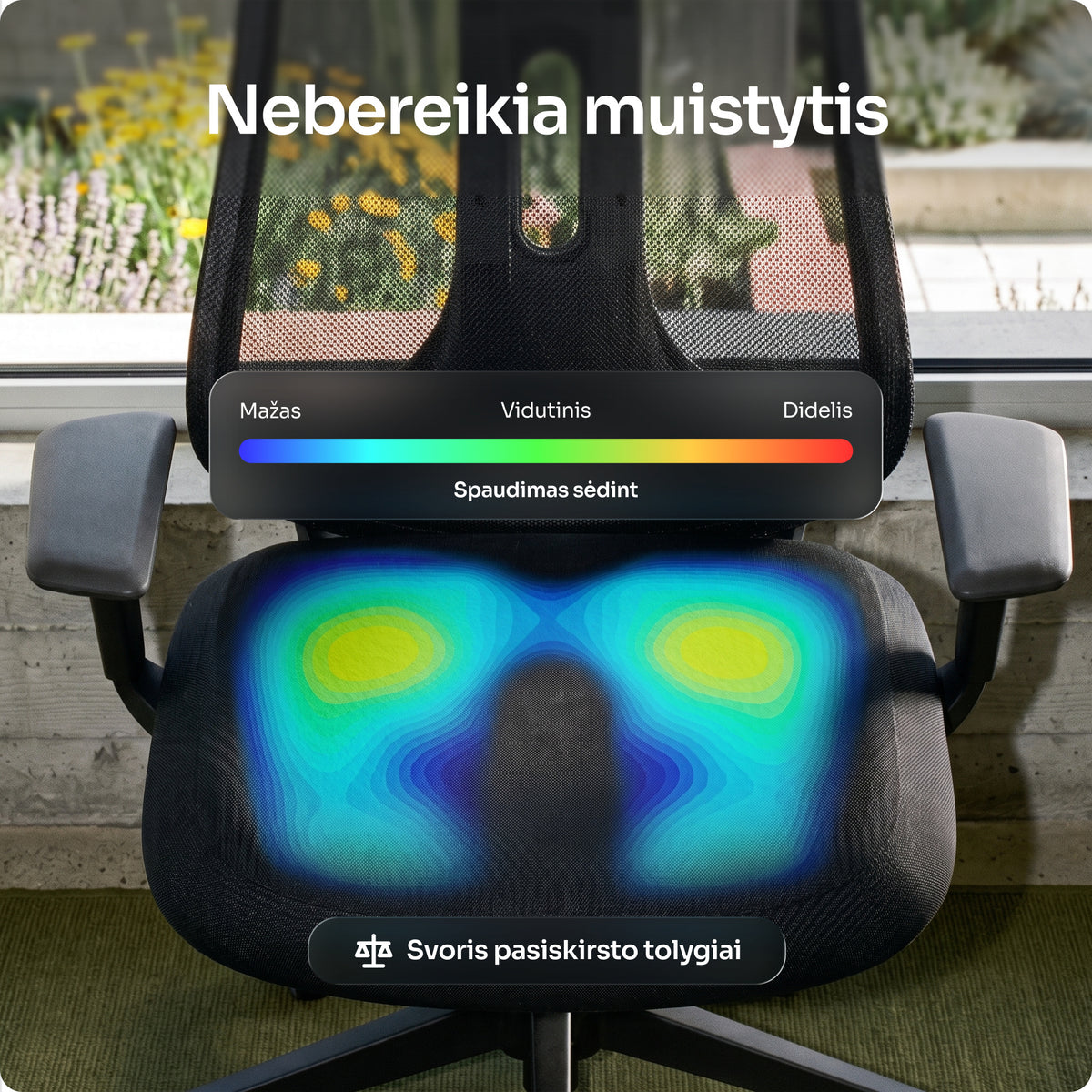 Ergonominė kėdė OmniSit Pro