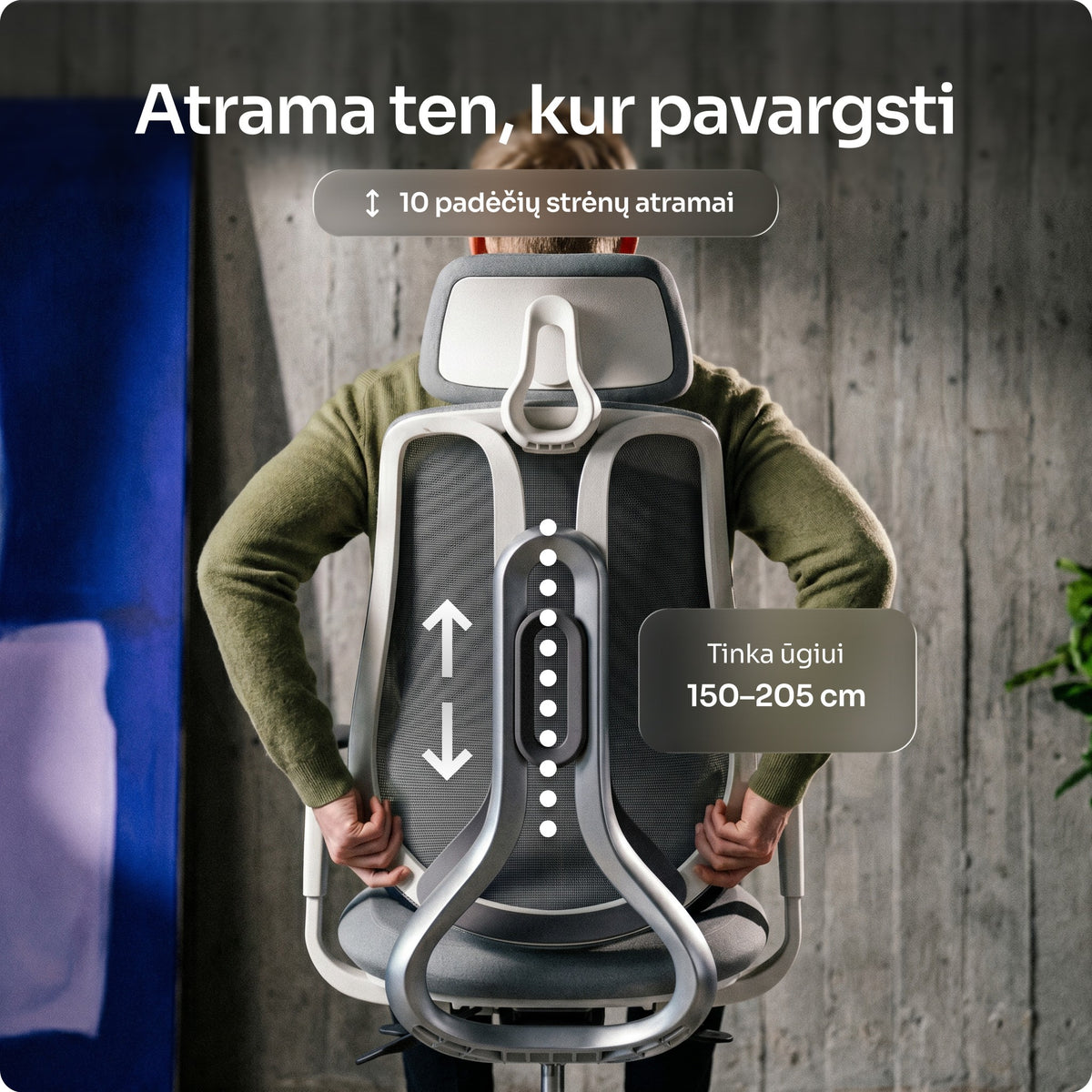 Ergonominė kėdė OmniSit Pro