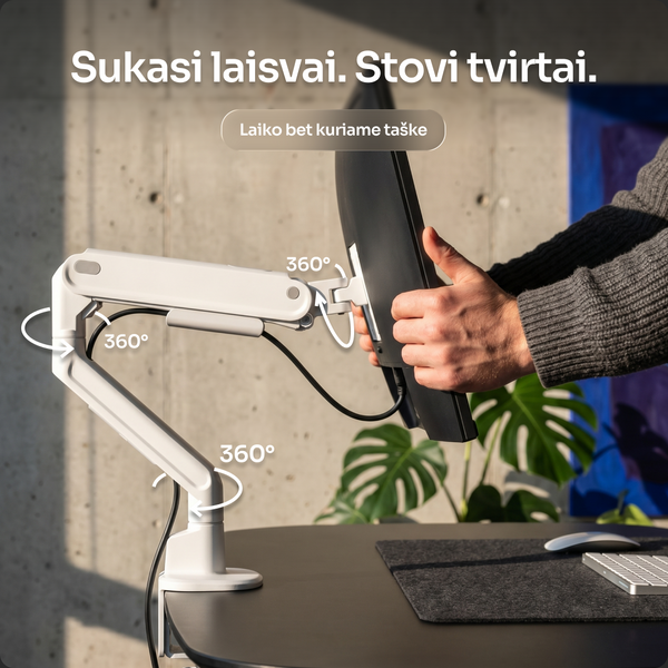 Monitoriaus laikiklis OmniARM PRO