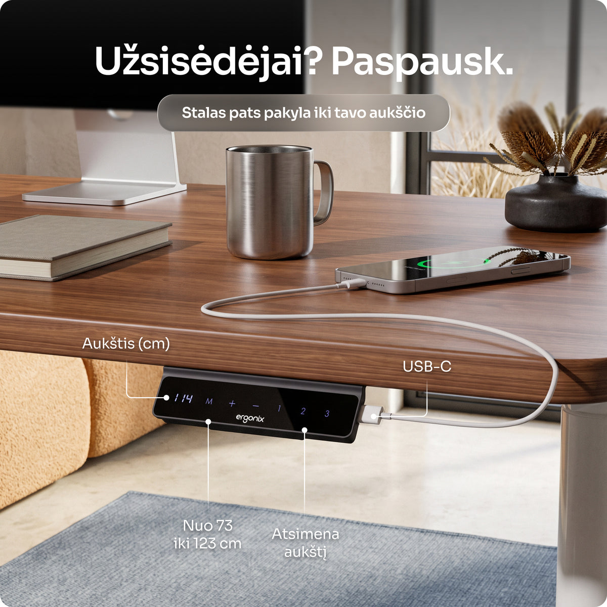 Reguliuojamo aukščio stalas OmniPRO 2.0